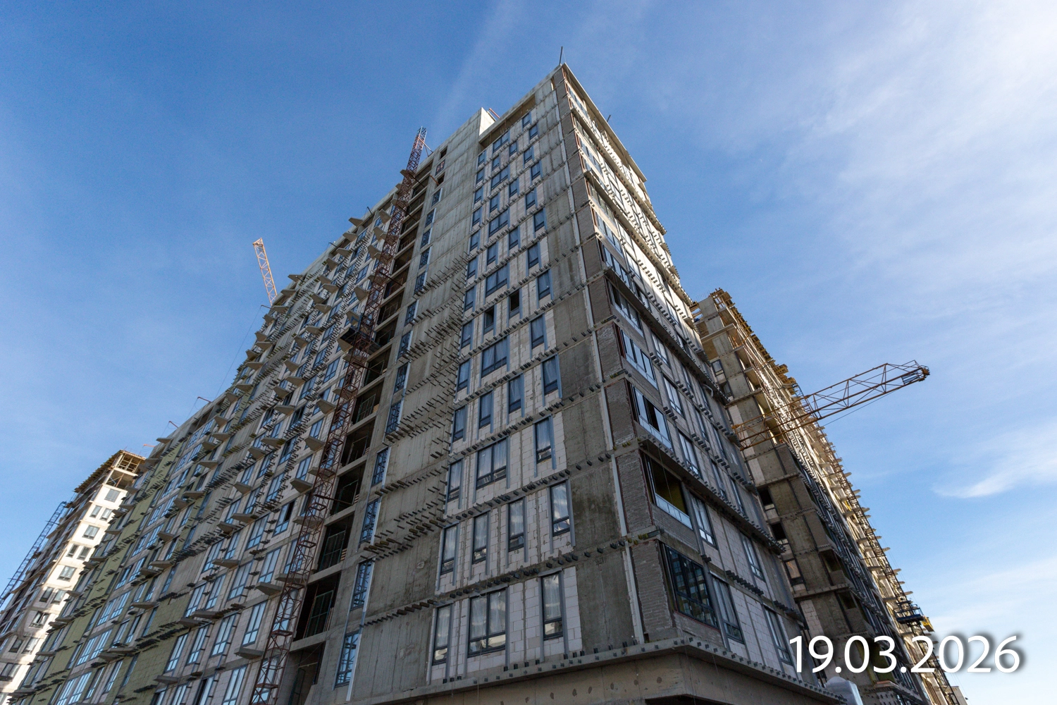 Ход строительства новостройки Прокшино от застройщика А101: фото за Март,2026 — (фото 1)