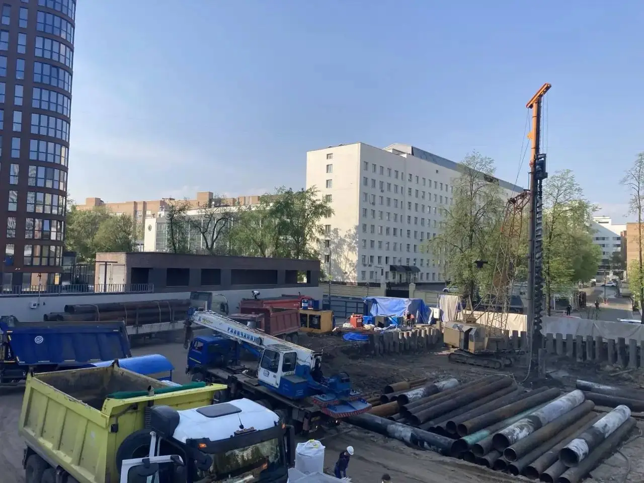 Ход строительства новостройки Новая, 11 от застройщика Element: фото за Май,2026 — (фото 1)