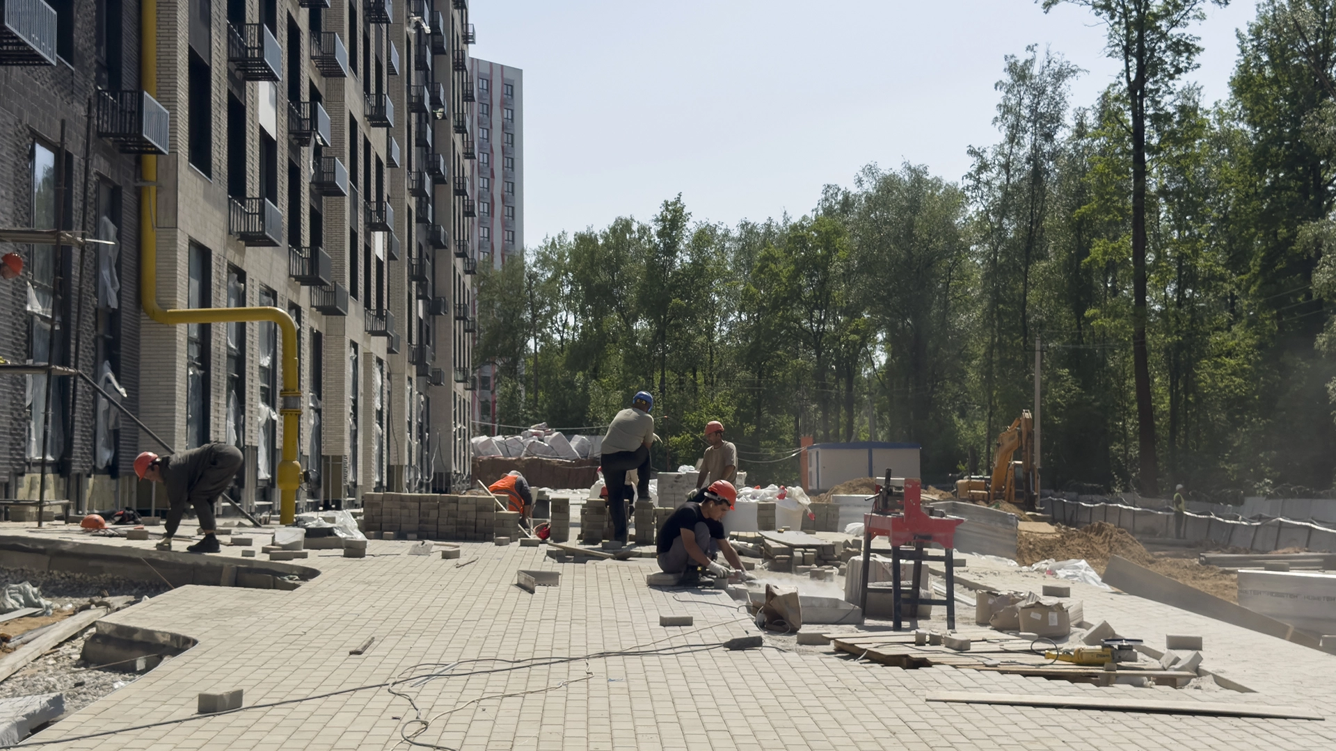 Ход строительства новостройки Смарт Гарден от застройщика Горакс: фото за Июнь,2026 — (фото 1)