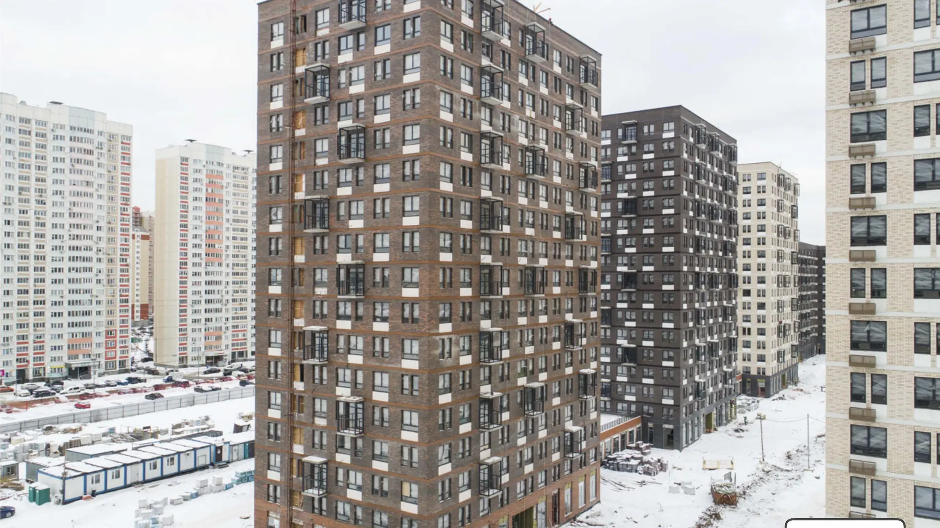 Ход строительства новостройки Большое Путилково от застройщика Самолет: фото за Март,2023 — (фото 1)