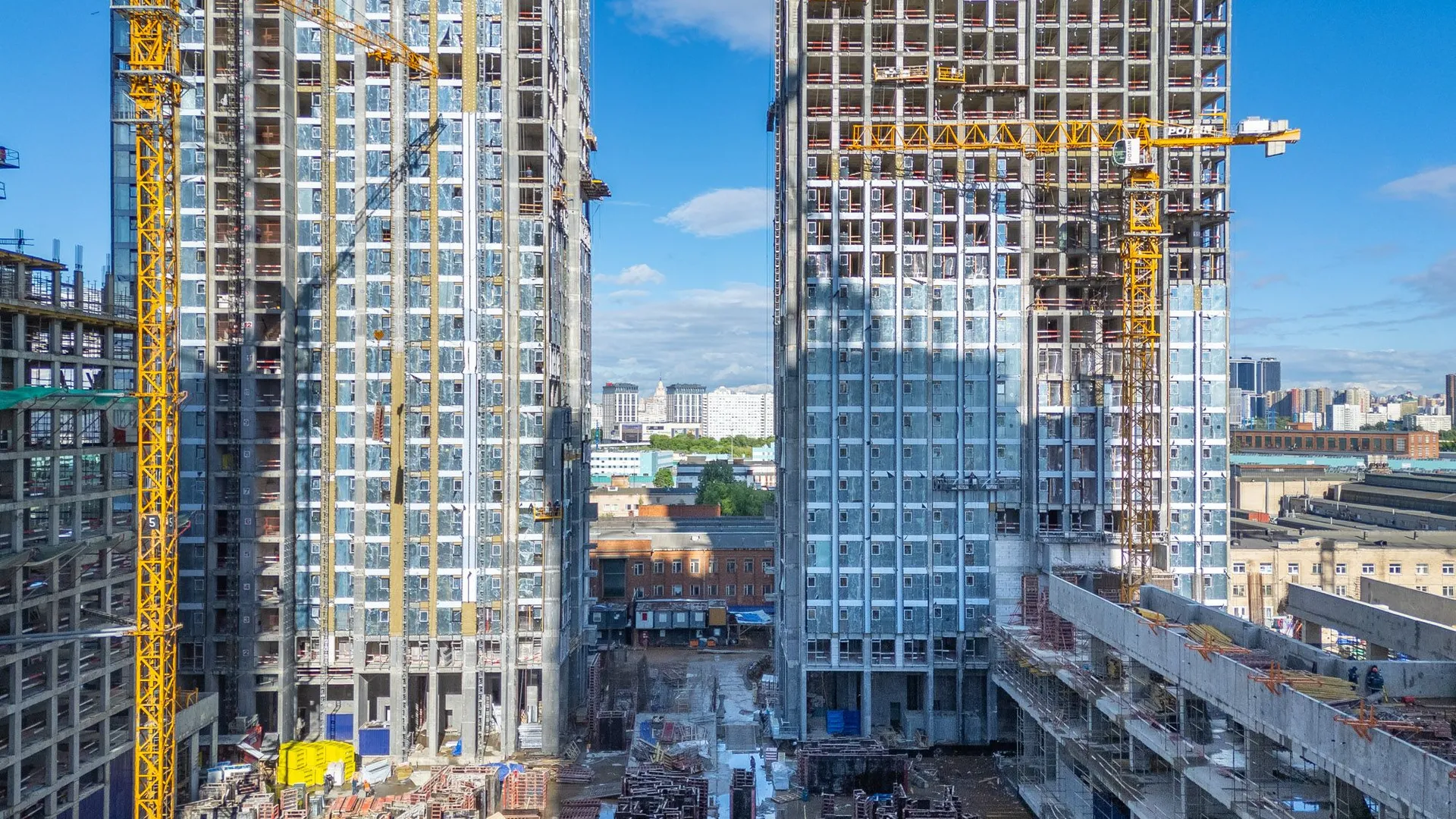 Ход строительства новостройки Веер от застройщика MR Group: фото за Июнь,2026 — (фото 1)