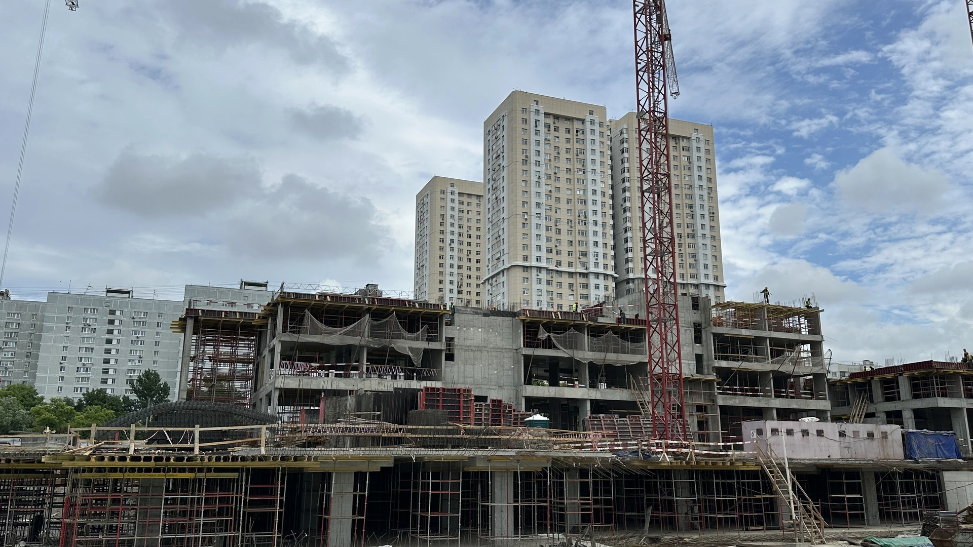 Ход строительства новостройки Акценты от застройщика Plus Development: фото за Июль,2026 — (фото 1)