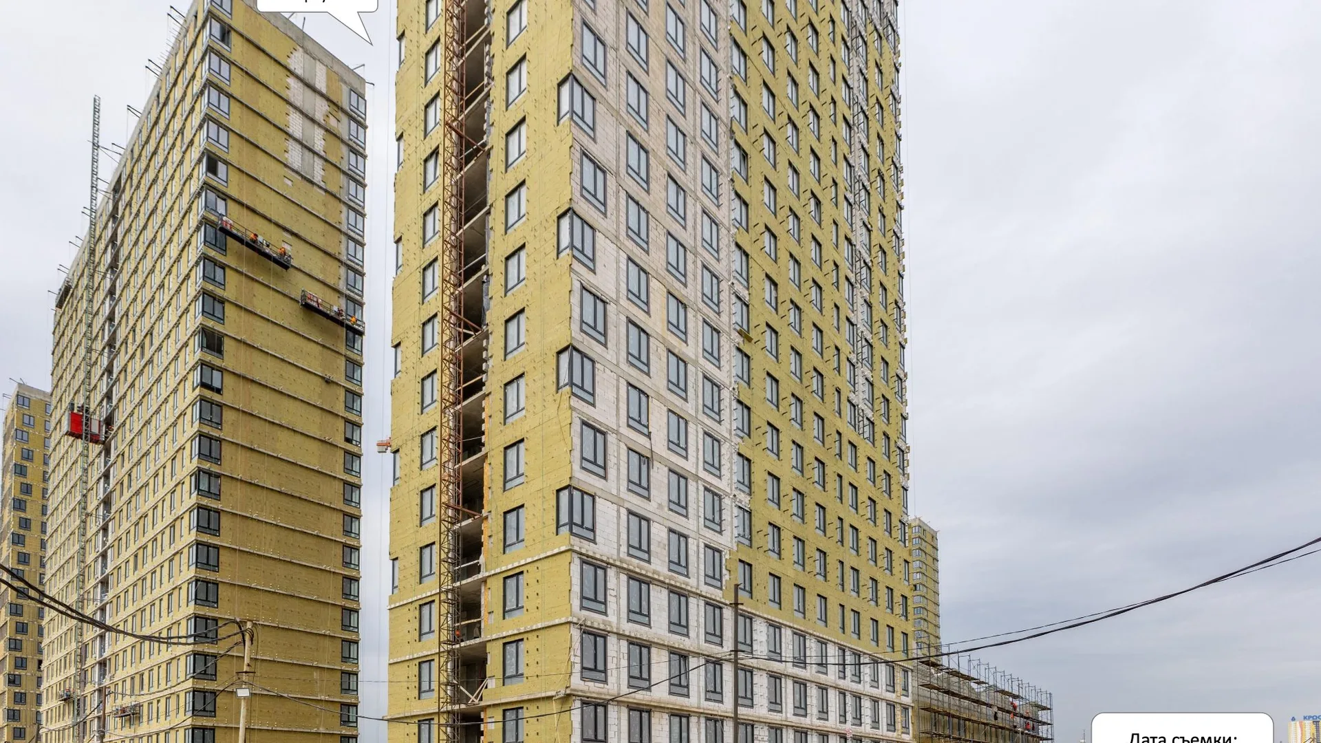Ход строительства новостройки Квартал Строгино от застройщика Самолет: фото за Май,2026 — (фото 1)