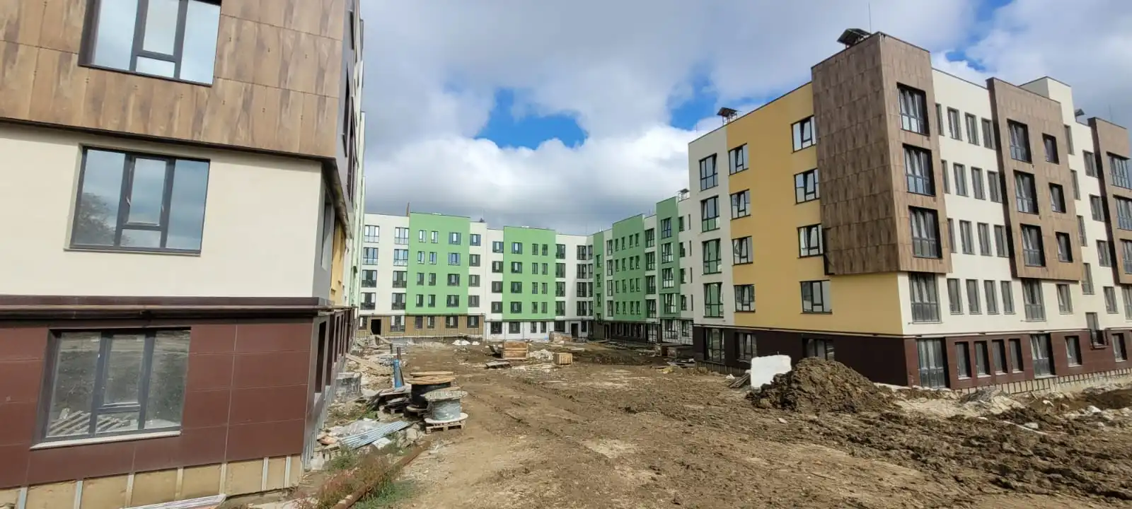 Ход строительства новостройки Дыхание от застройщика Стройград: фото за Октябрь,2025 — (фото 1)