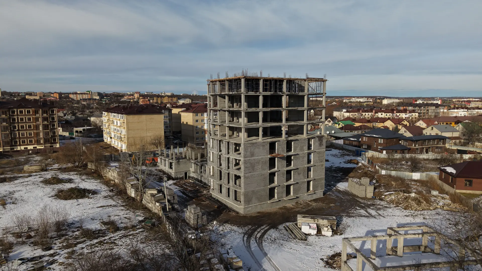 Ход строительства новостройки Резиденция г. Ессентуки от застройщика Золотая Корона: фото за Январь,2026 — (фото 1)