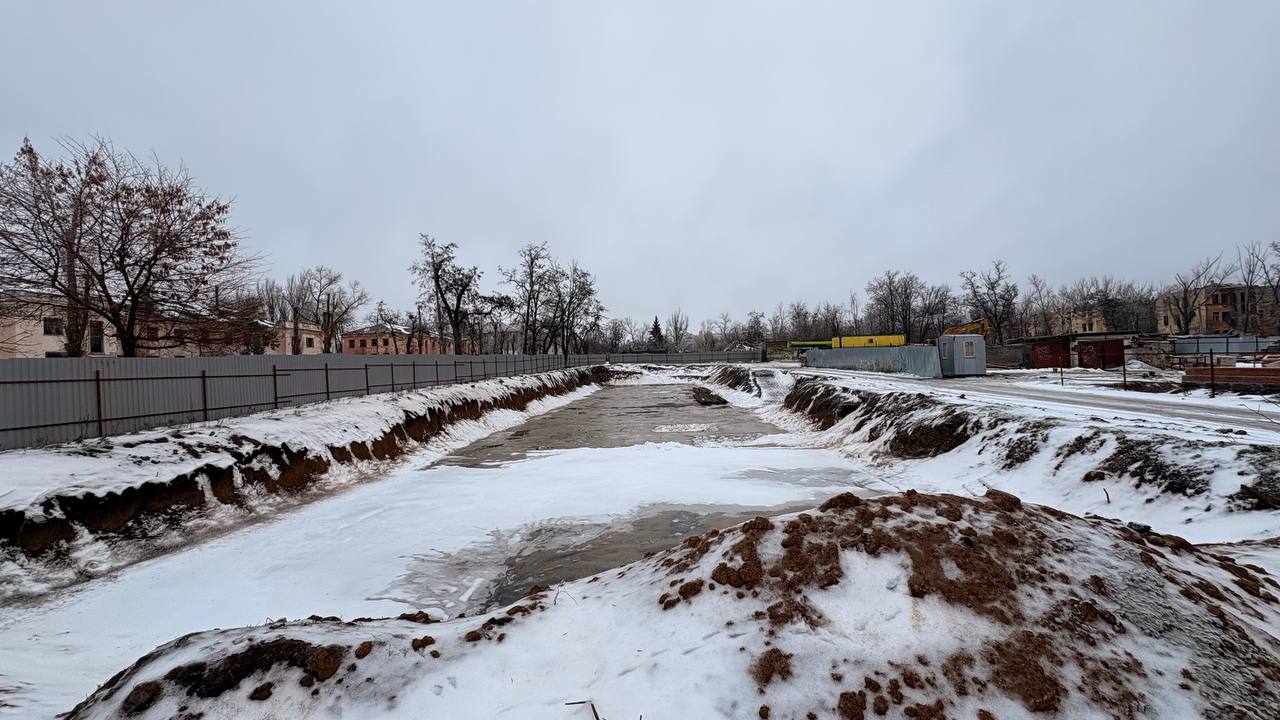 Ход строительства новостройки пр-т 1 Мая, д. 62 от застройщика Эводом-5: фото за Февраль,2026 — (фото 1)