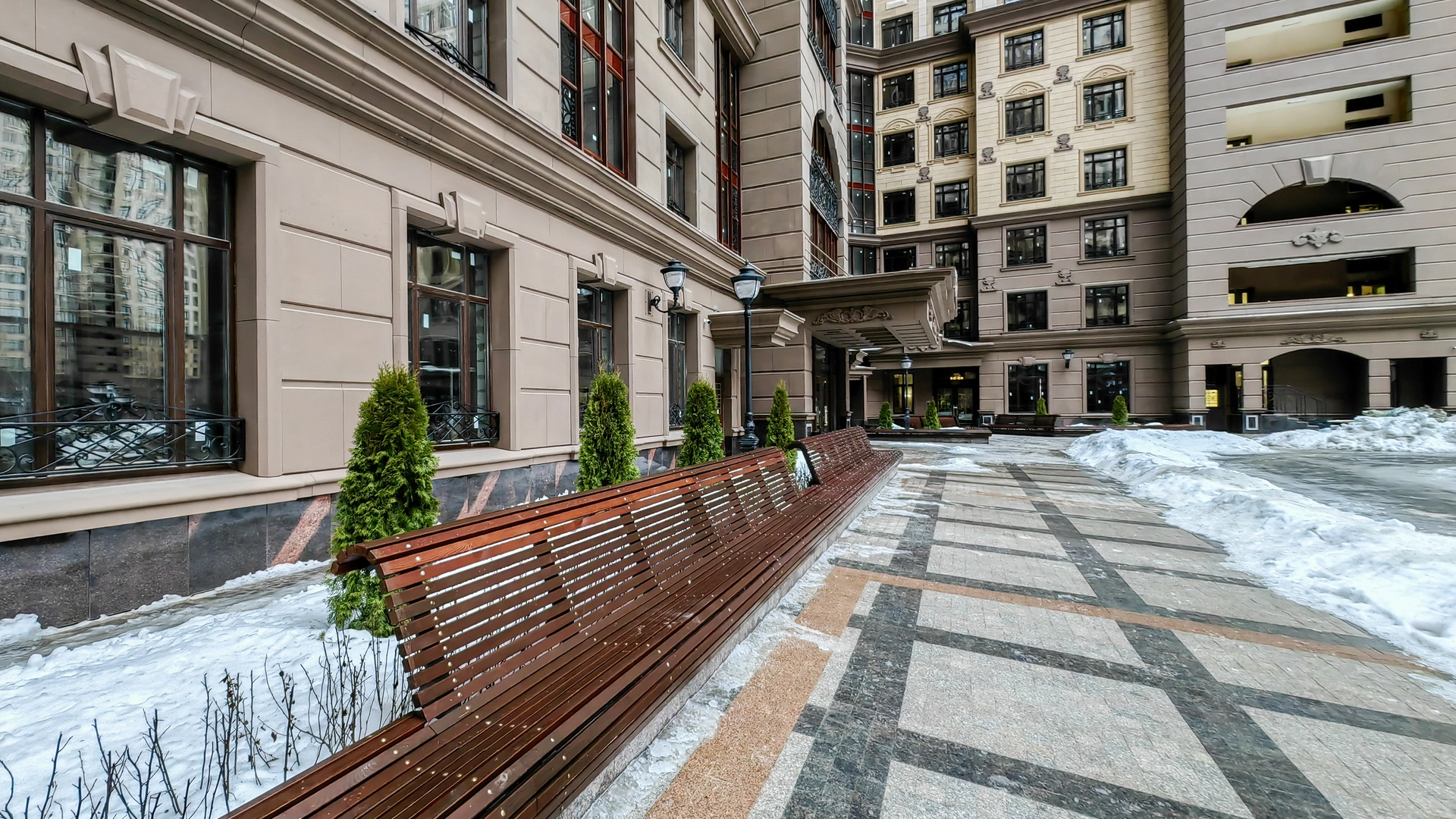 Ход строительства новостройки Династия от застройщика Sezar Group: фото за Январь,2023 — (фото 1)