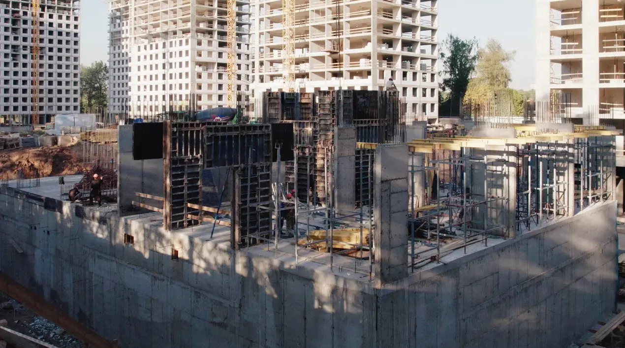 Ход строительства новостройки Талисман на Рокоссовского от застройщика 3s Group: фото за Сентябрь,2024 — (фото 1)