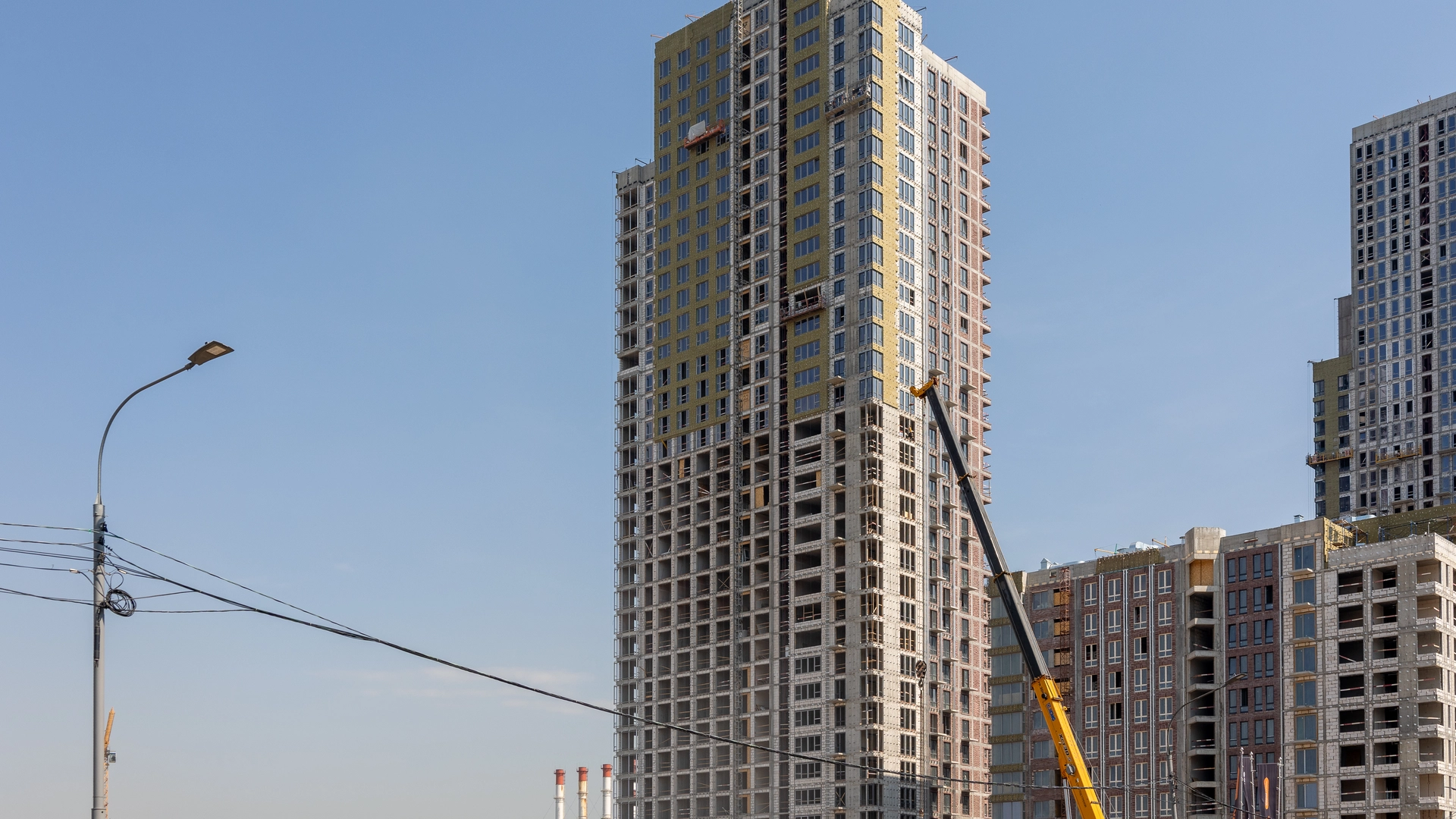 Ход строительства новостройки Москворечье от застройщика ПИК: фото за Июнь,2026 — (фото 1)