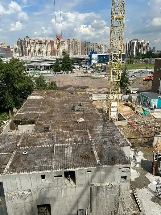 Ход строительства новостройки Avenue Apart Pulkovo от застройщика Эталон: фото за Июнь,2024 — (фото 1)