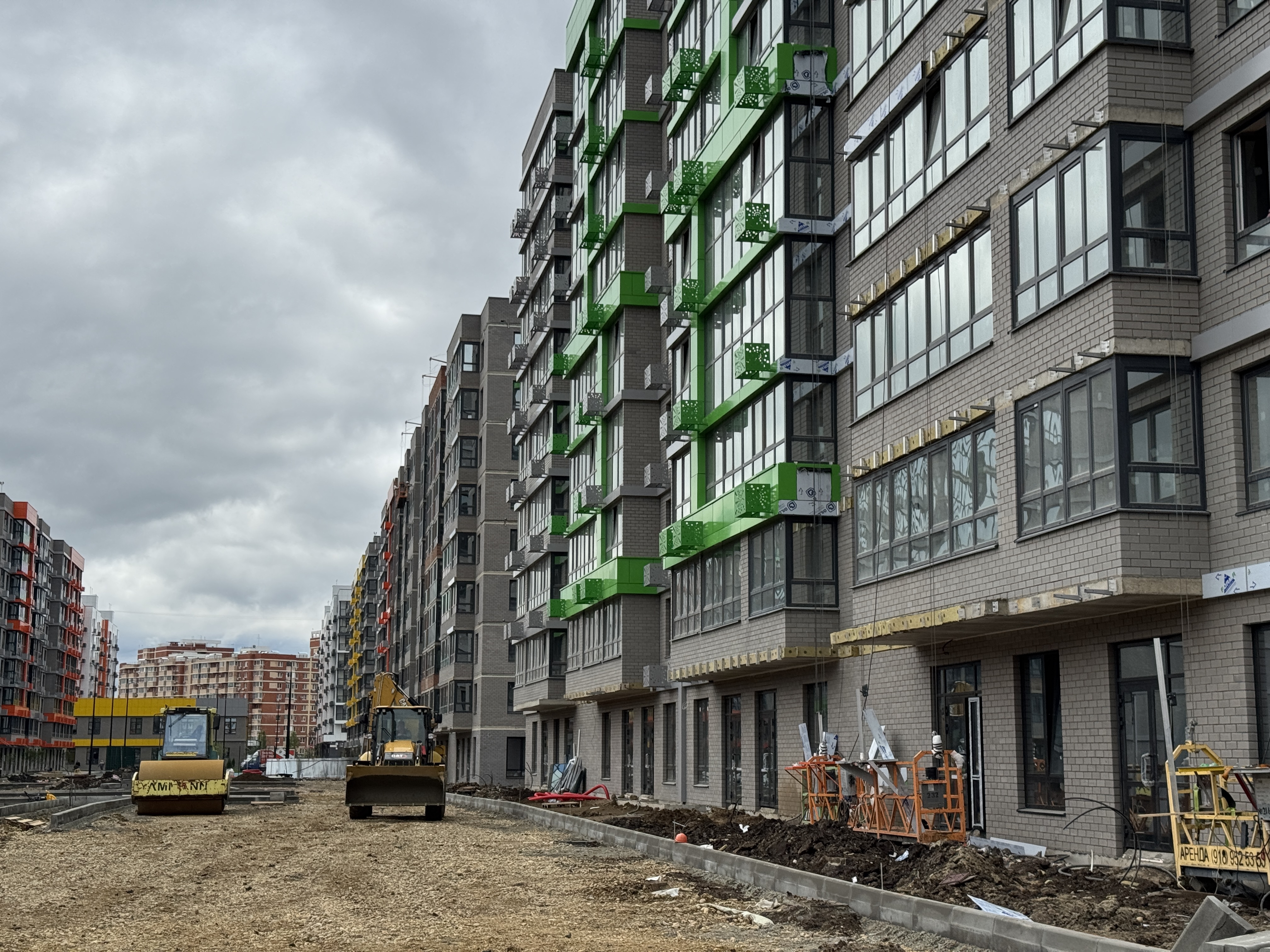 Ход строительства новостройки Лето от застройщика Дарстрой: фото за Апрель,2025 — (фото 1)