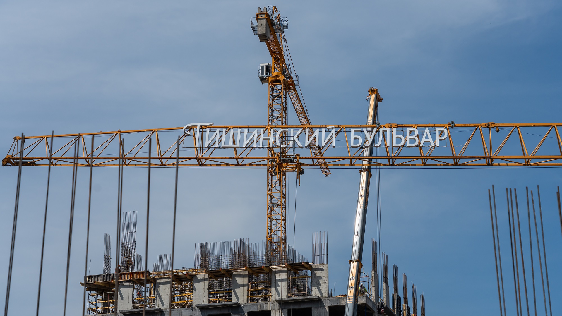 Ход строительства новостройки Тишинский бульвар от застройщика Sminex: фото за Май,2026 — (фото 1)