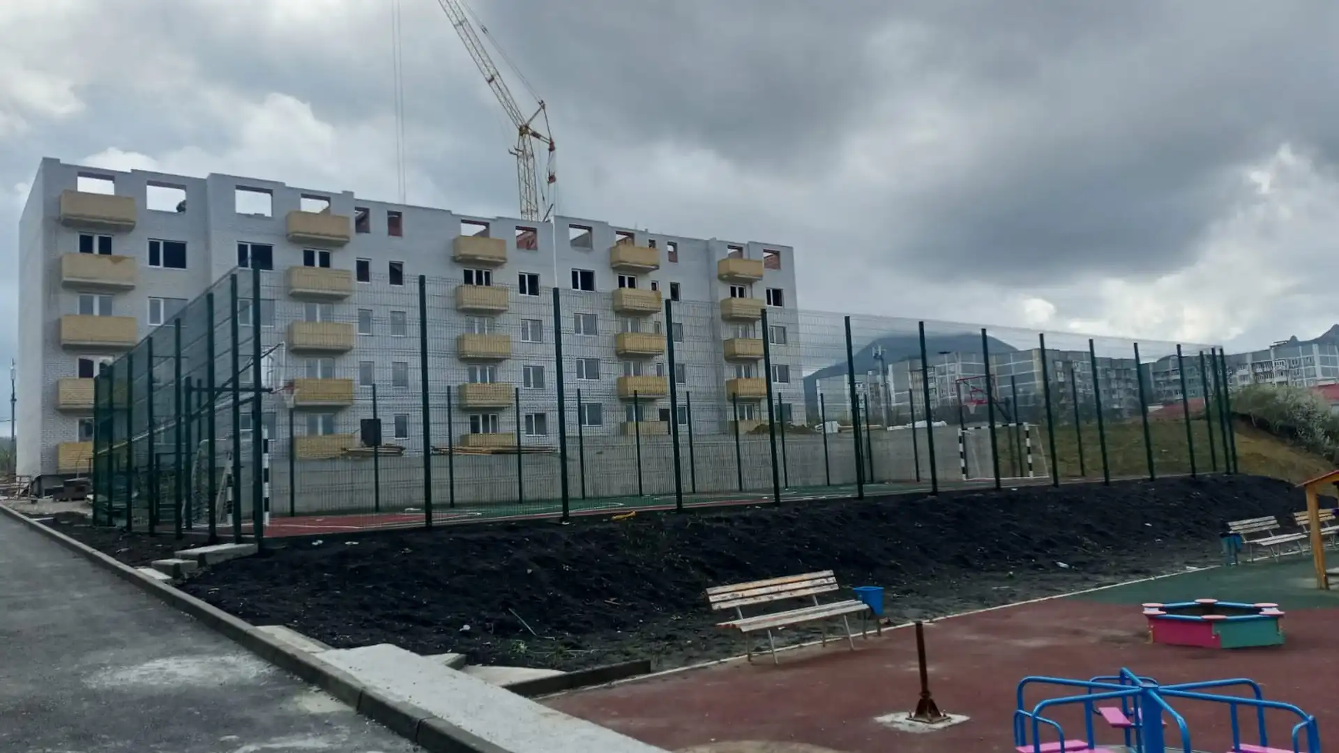 Ход строительства новостройки Кислород от застройщика Главстрой: фото за Апрель,2025 — (фото 1)