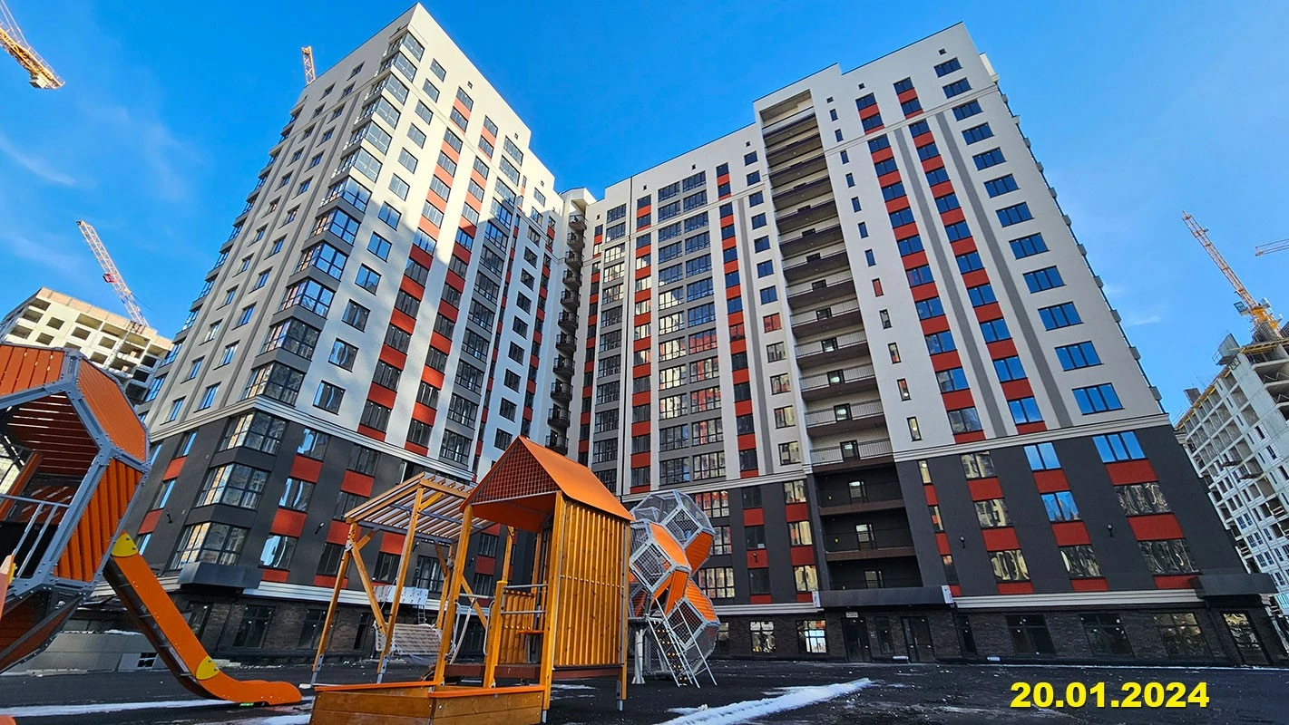 Ход строительства новостройки Красный Металлист от застройщика Эвилин: фото за Январь,2024 — (фото 1)