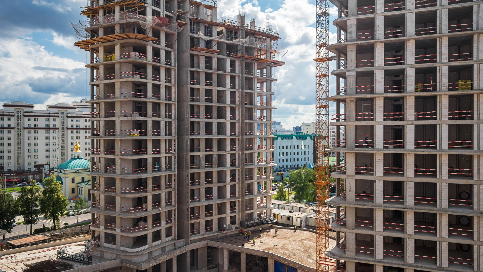 Ход строительства новостройки Преображенская площадь от застройщика Regions Development: фото за Июль,2026 — (фото 1)