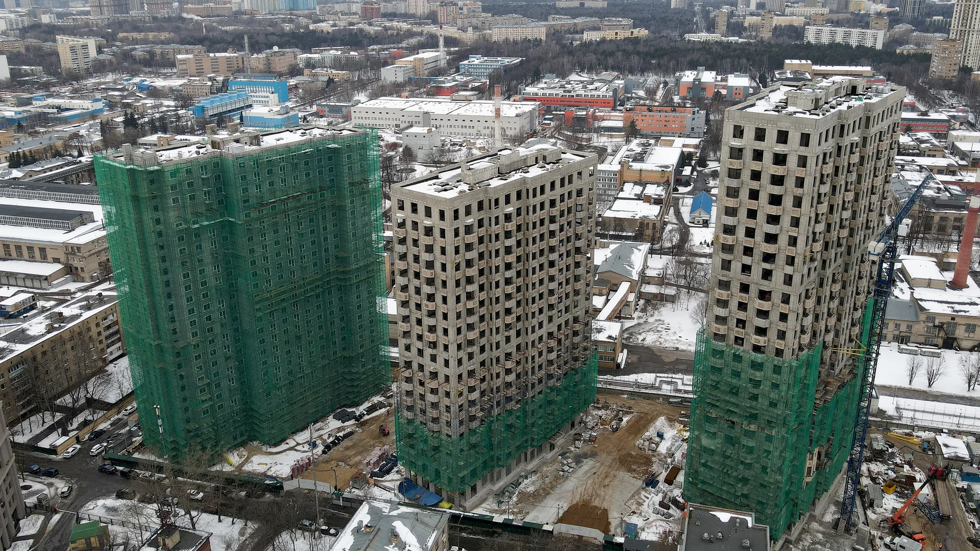 Ход строительства новостройки Театральный квартал от застройщика Крост: фото за Январь,2023 — (фото 1)