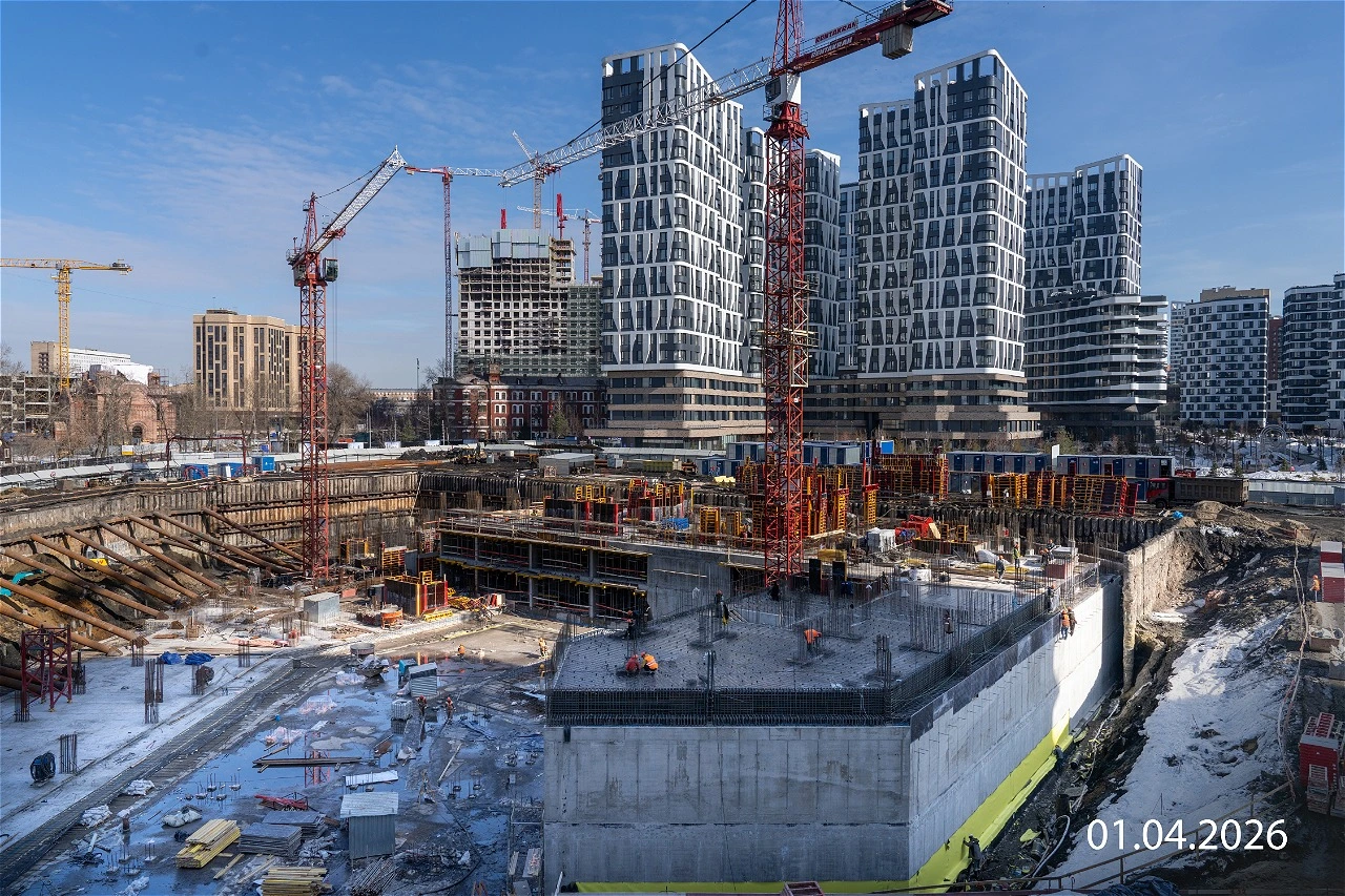 Ход строительства новостройки Стоун Райз от застройщика Stone: фото за Апрель,2026 — (фото 1)