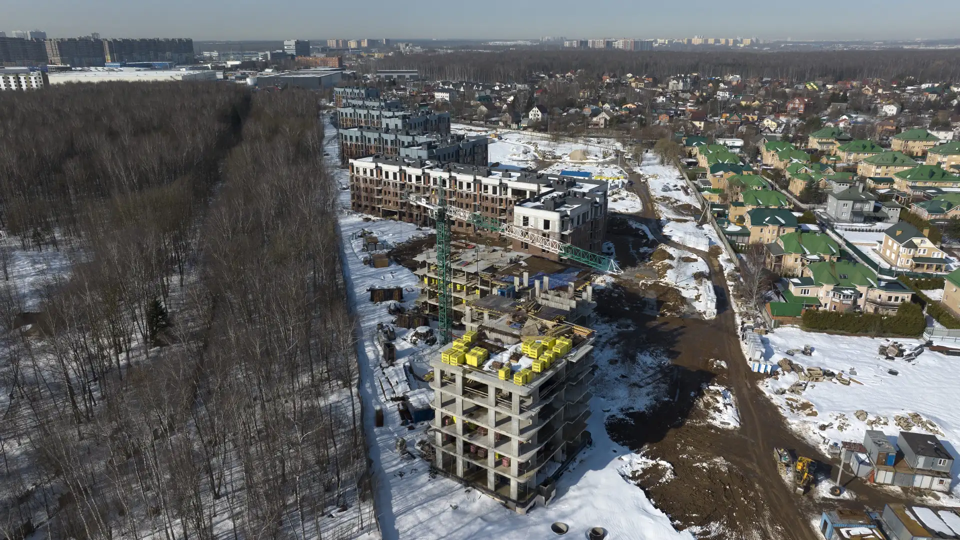 Ход строительства новостройки Мишино-2 от застройщика НДВ: фото за Март,2026 — (фото 1)