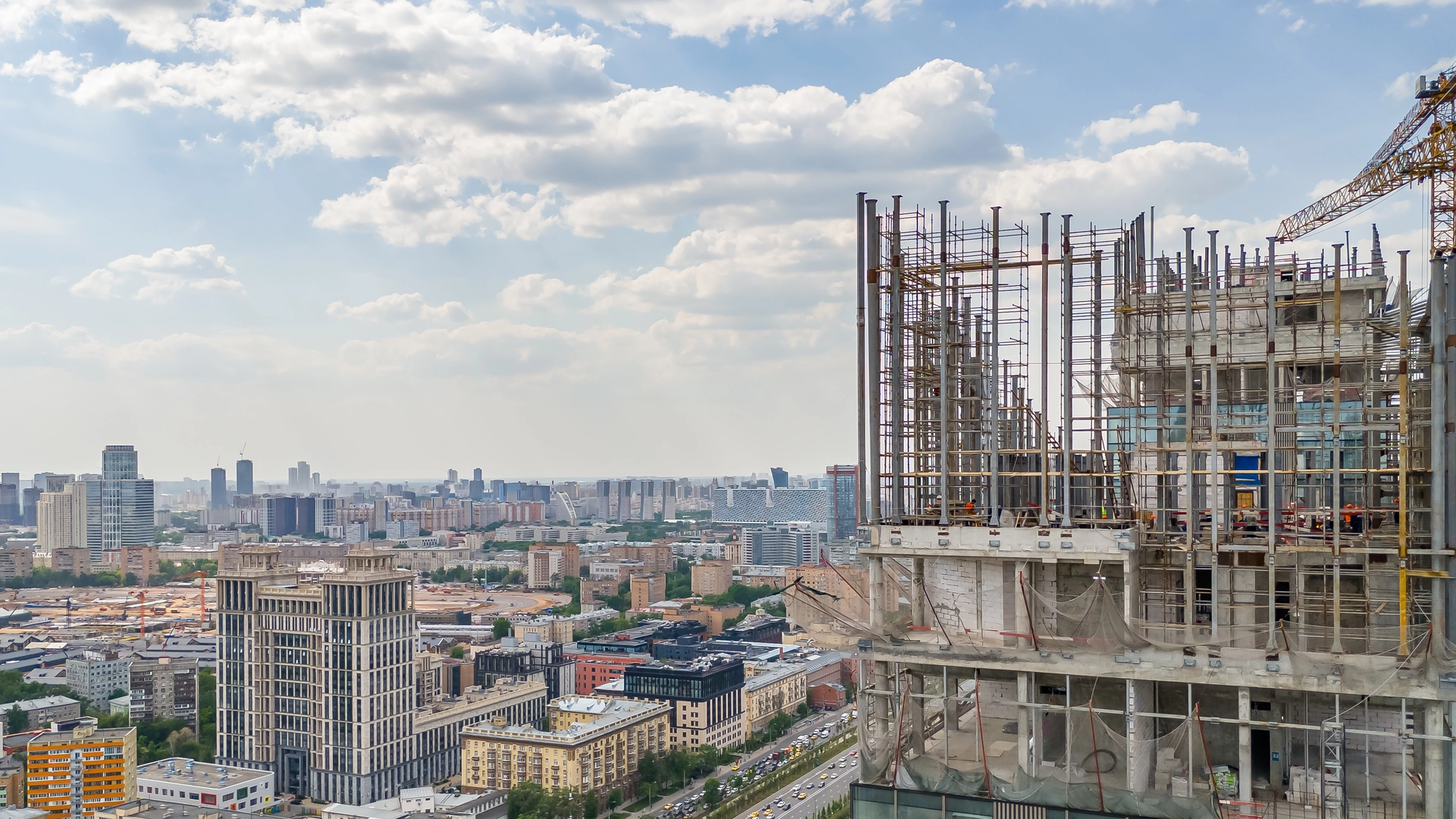 Ход строительства новостройки Слава от застройщика MR Group: фото за Май,2026 — (фото 1)