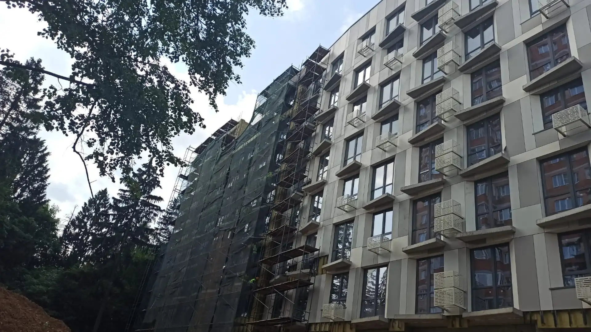Ход строительства новостройки Фрунзенский от застройщика РКП: фото за Июль,2023 — (фото 1)