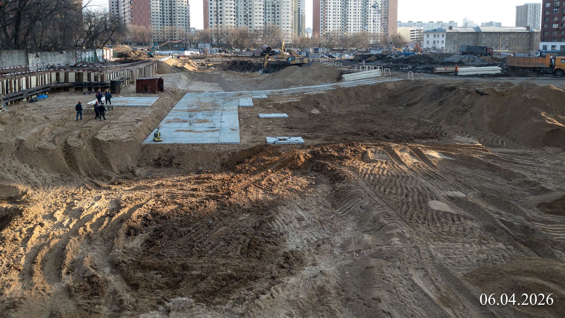 Ход строительства новостройки Нижегородская от Гранель от застройщика Гранель: фото за Апрель,2026 — (фото 1)