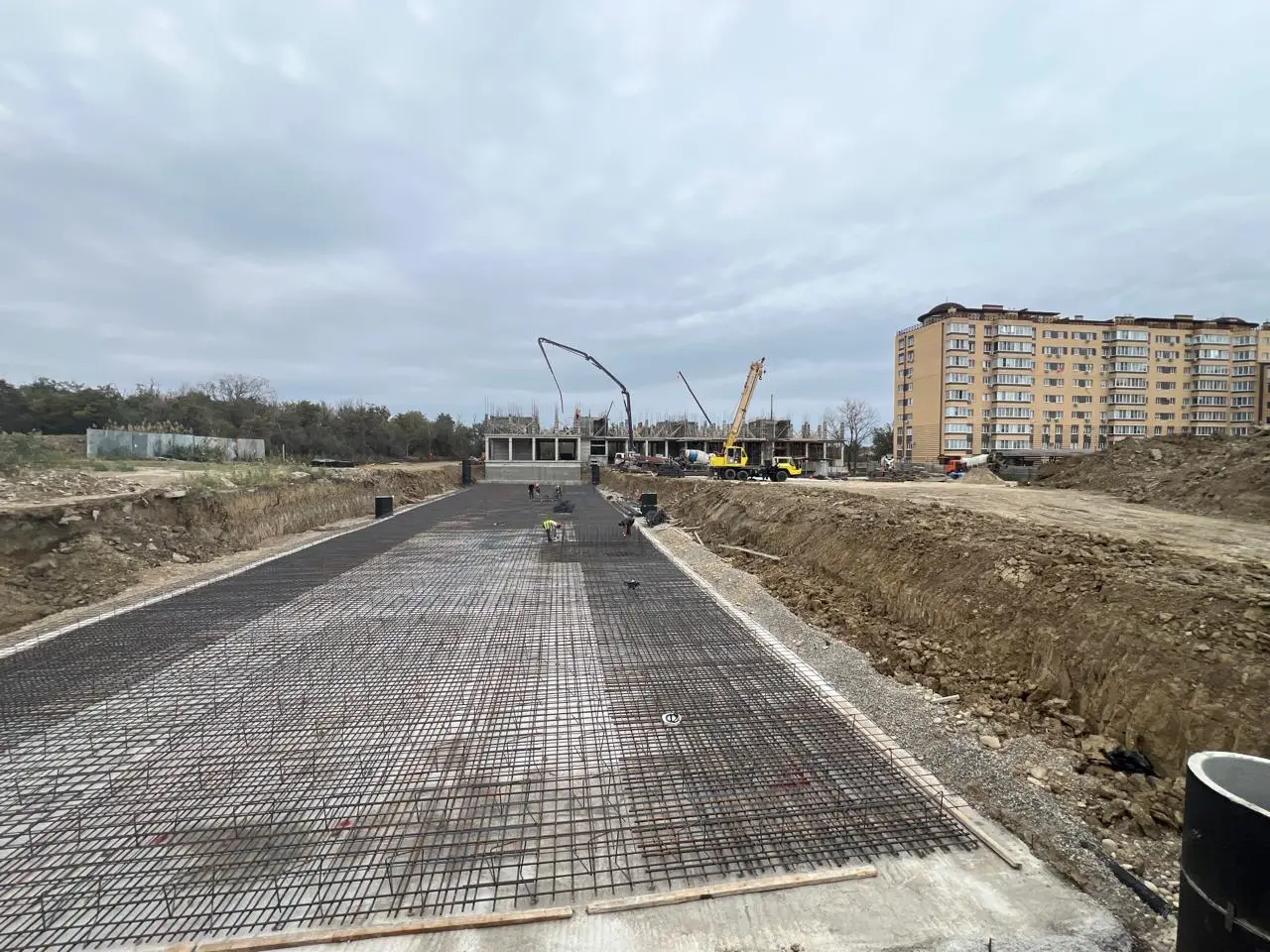 Ход строительства новостройки Новый город от застройщика Новый город: фото за Октябрь,2024 — (фото 1)