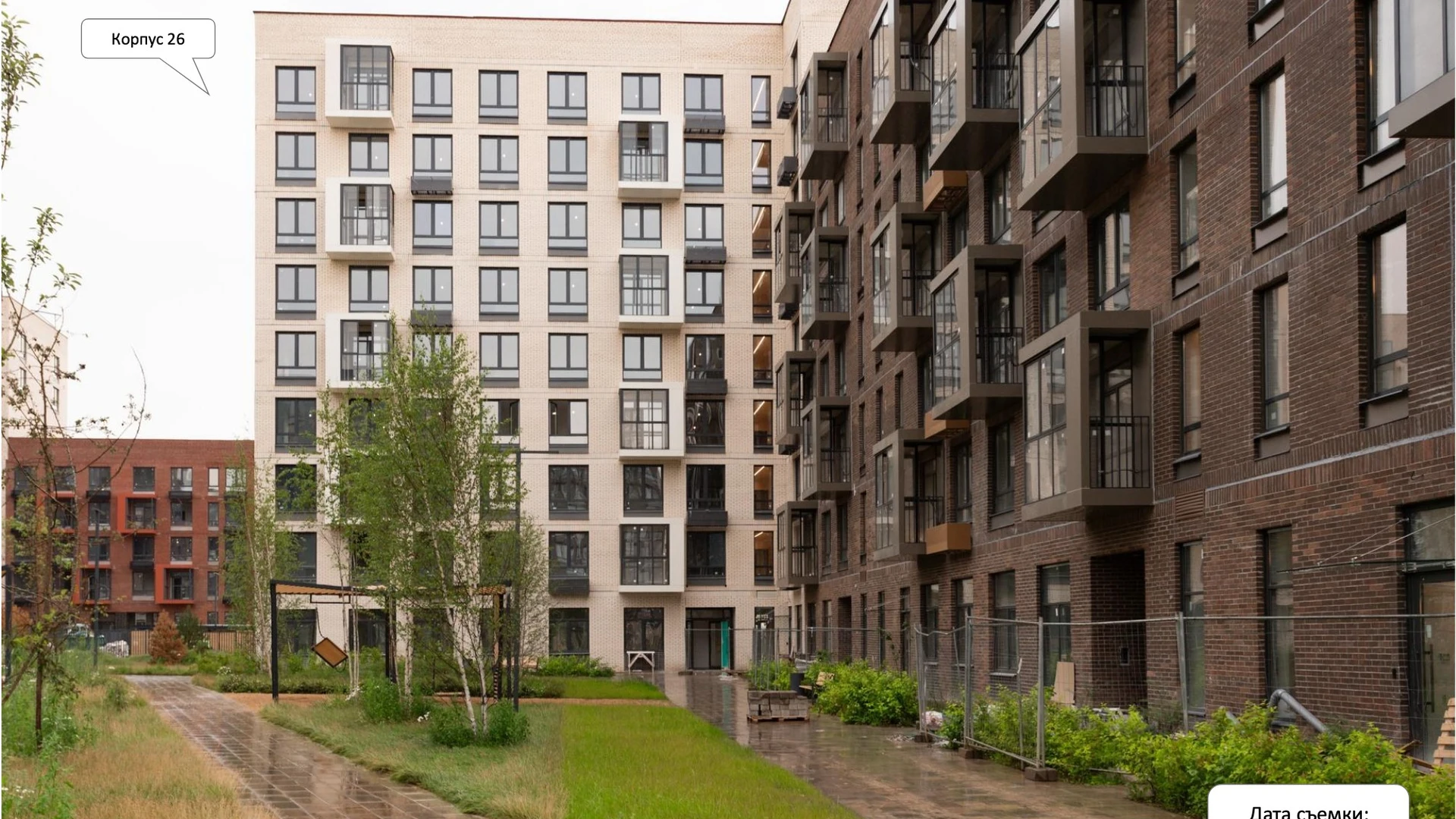 Ход строительства новостройки Новое Внуково от застройщика Самолет: фото за Август,2026 — (фото 1)