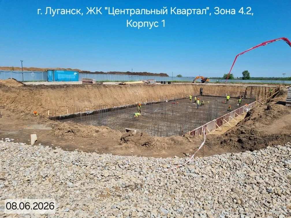 Ход строительства новостройки Центральный квартал от застройщика РСК: фото за Июнь,2026 — (фото 1)