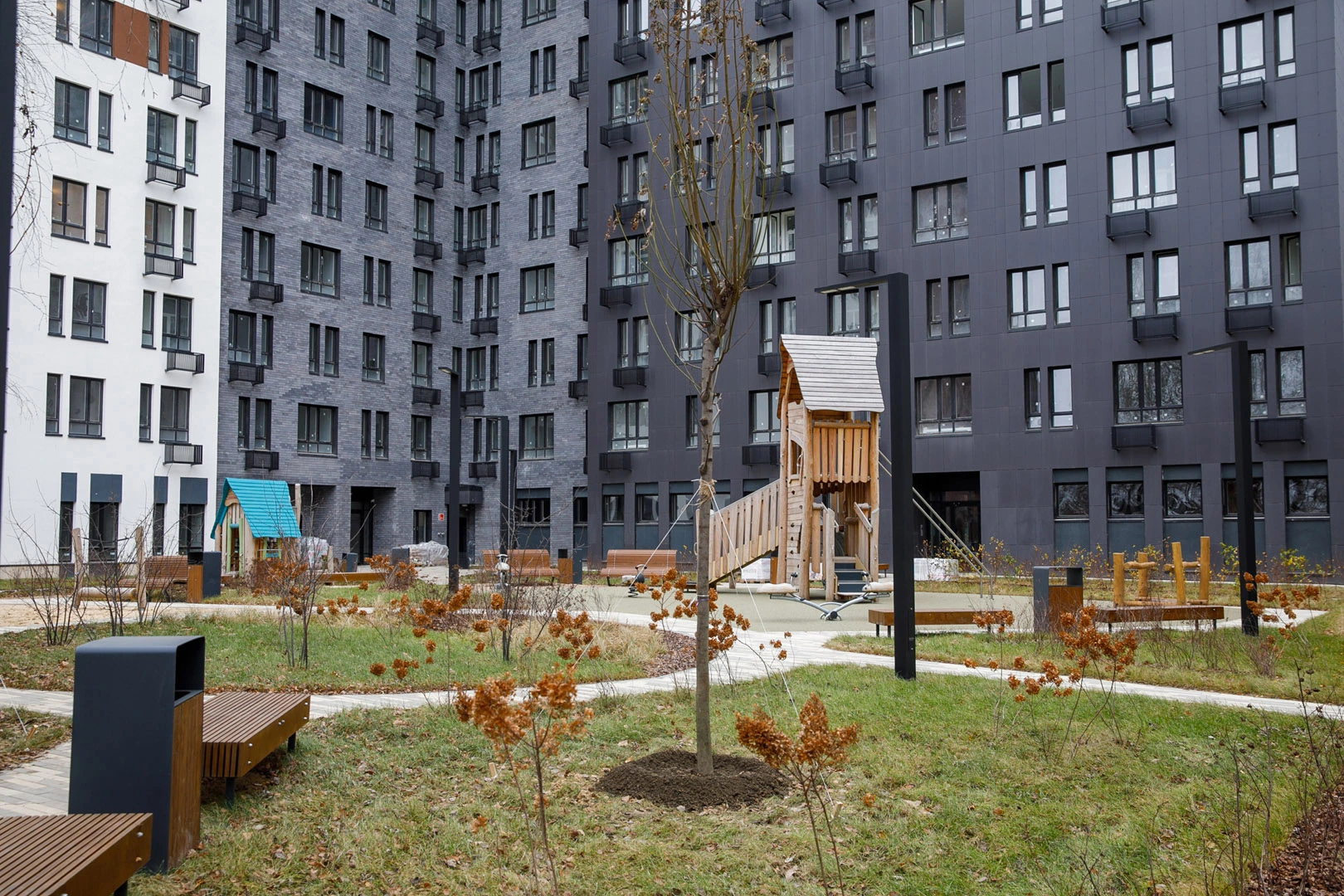 Ход строительства новостройки Скандинавия от застройщика А101: фото за Ноябрь,2021 — (фото 1)