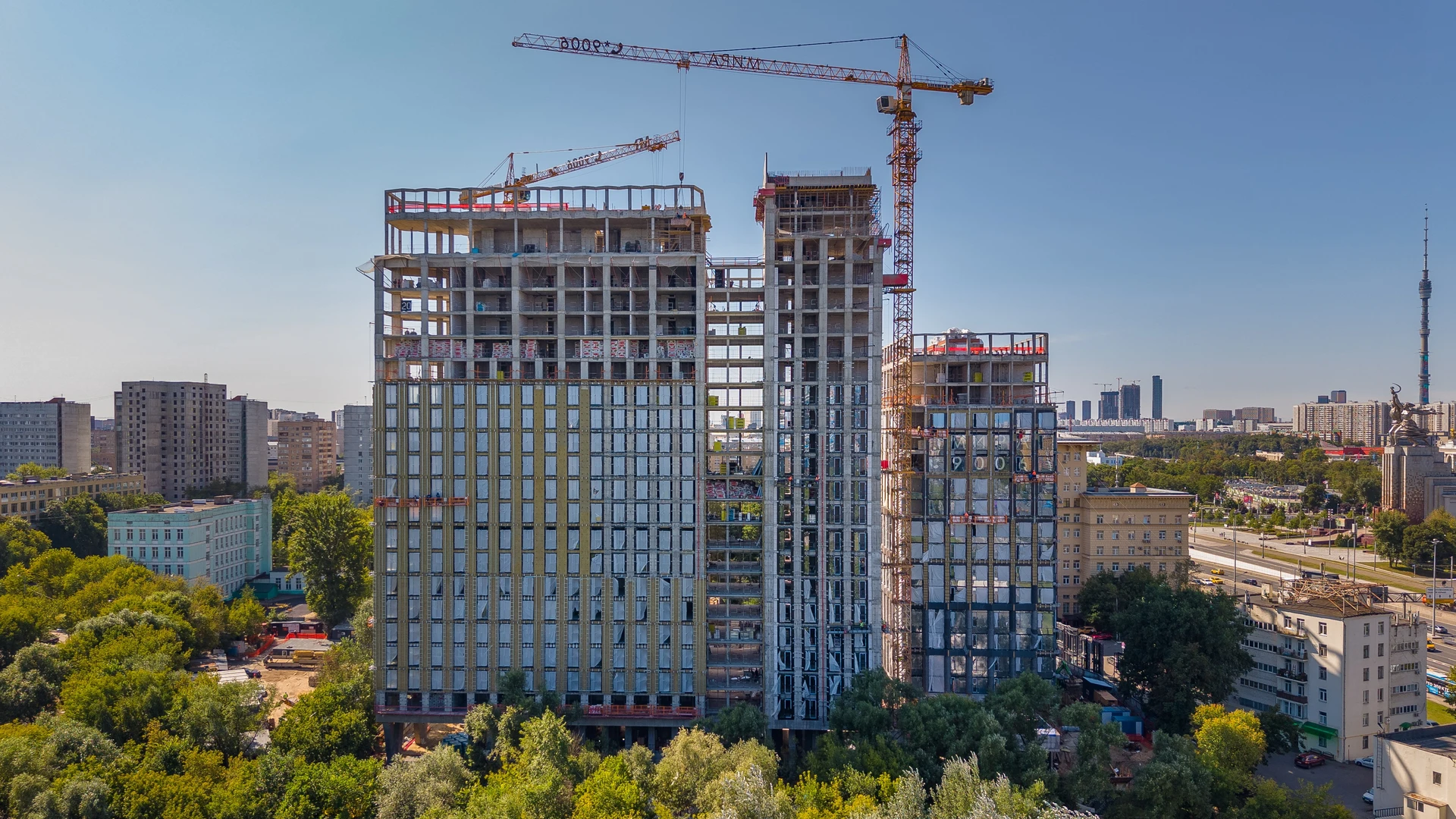 Ход строительства новостройки Мира от застройщика MR Group: фото за Август,2026 — (фото 1)