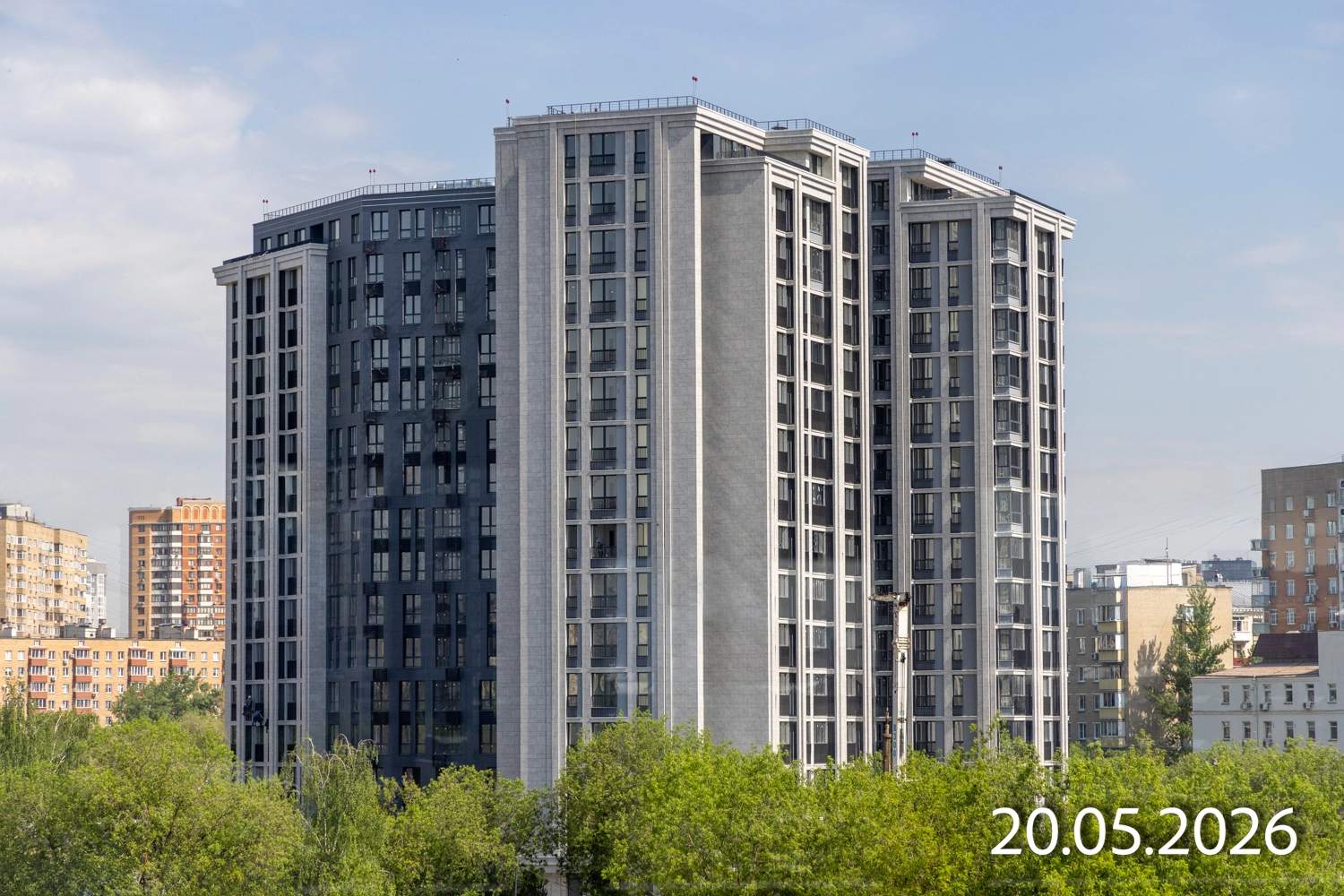 Ход строительства новостройки Дом на Зорге от застройщика А101: фото за Май,2026 — (фото 1)