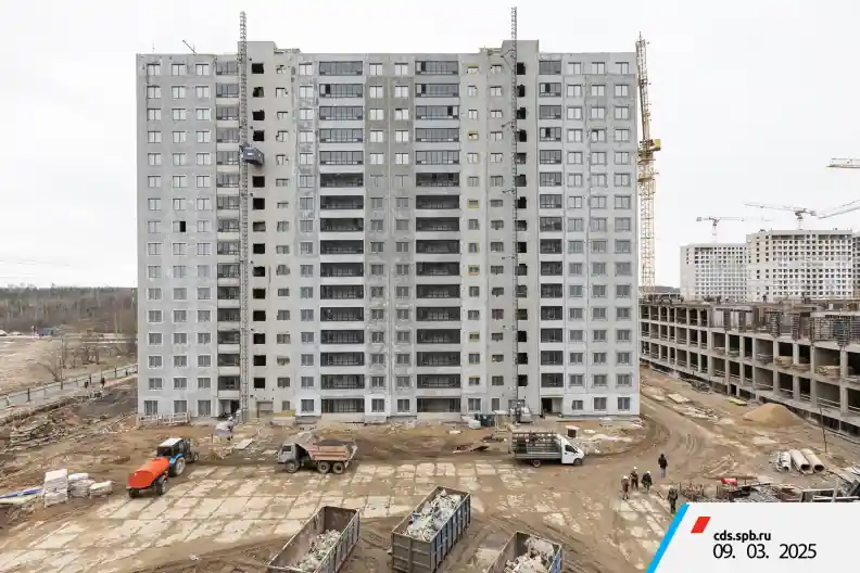 Ход строительства новостройки Парколово от застройщика ЦДС: фото за Март,2025 — (фото 1)