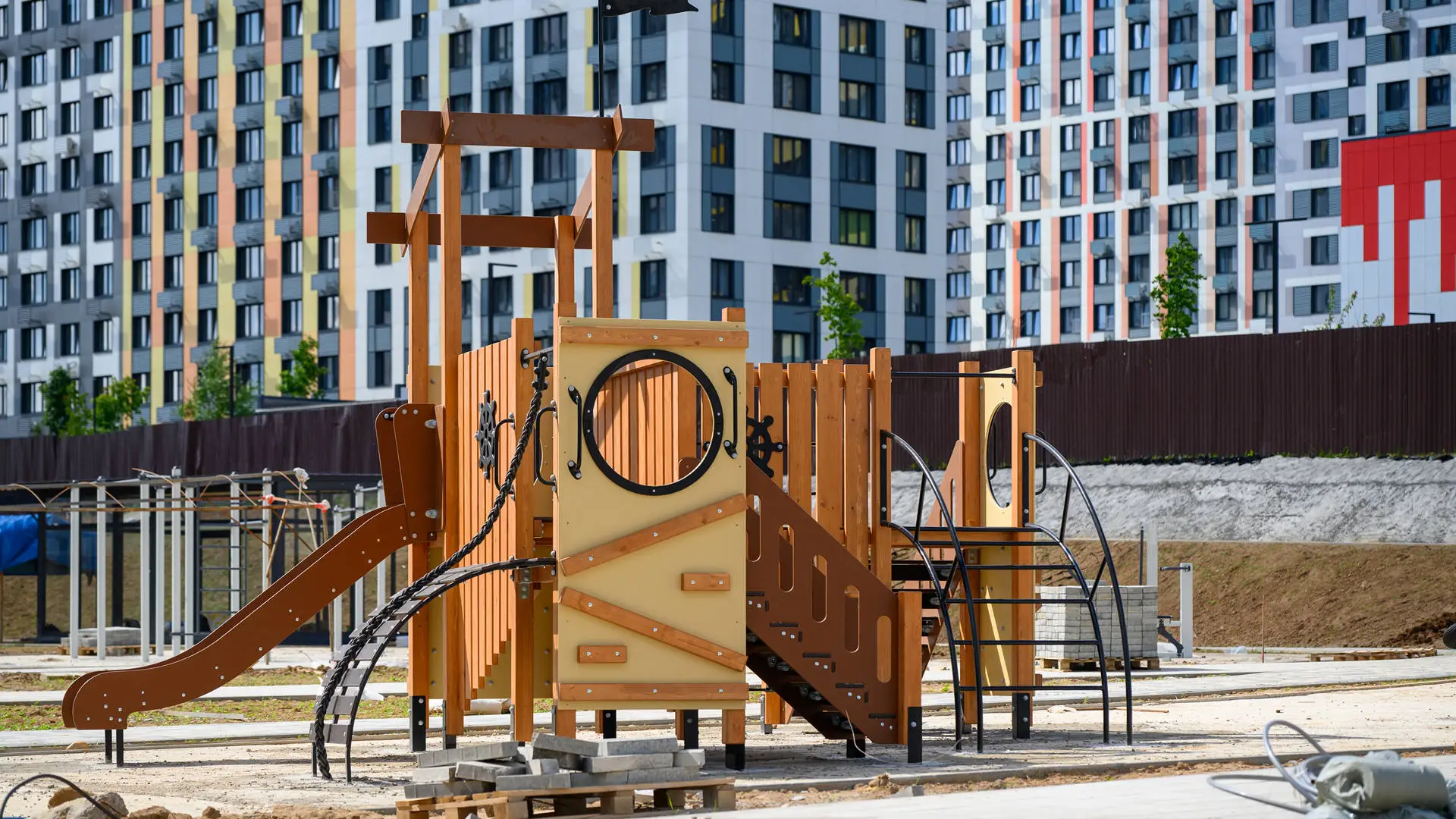 Ход строительства новостройки Новый Зеленоград от застройщика Ikon-Development: фото за Август,2026 — (фото 1)