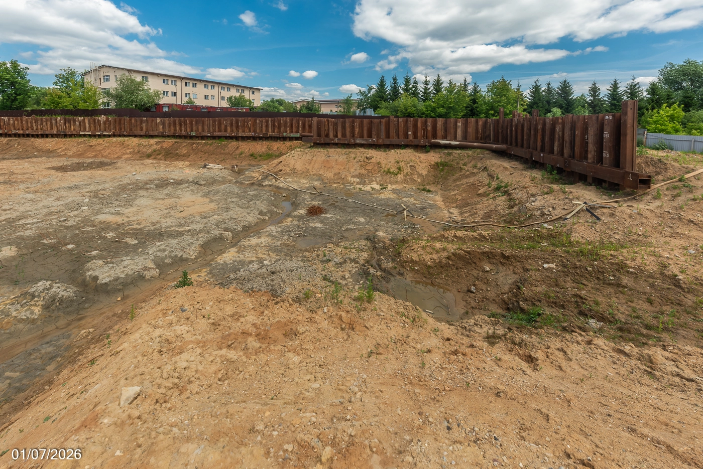Ход строительства новостройки Крекшино Парк от застройщика Атлант: фото за Июль,2026 — (фото 1)