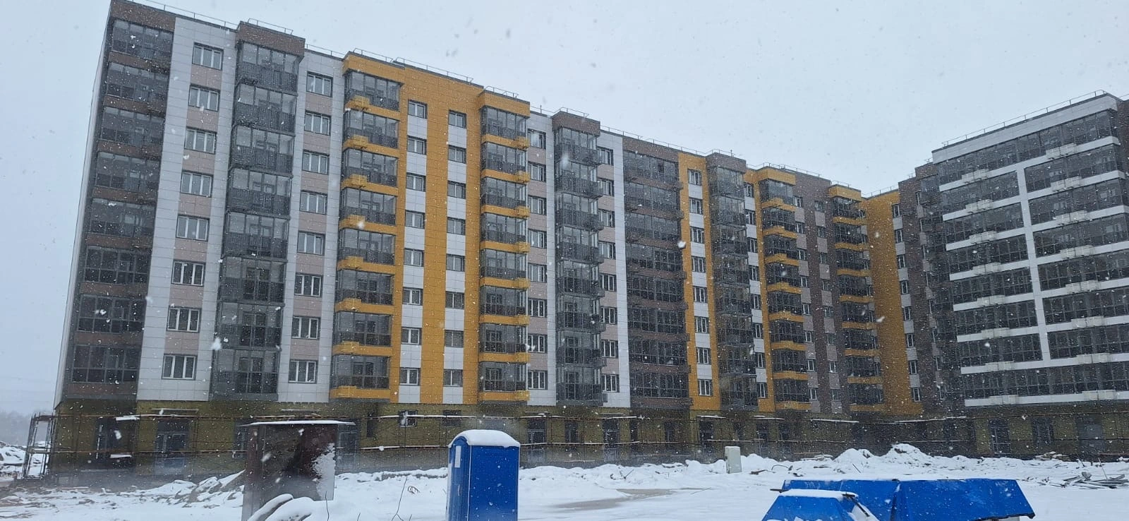 Ход строительства новостройки Пироговская ривьера от застройщика НДВ: фото за Апрель,2026 — (фото 1)
