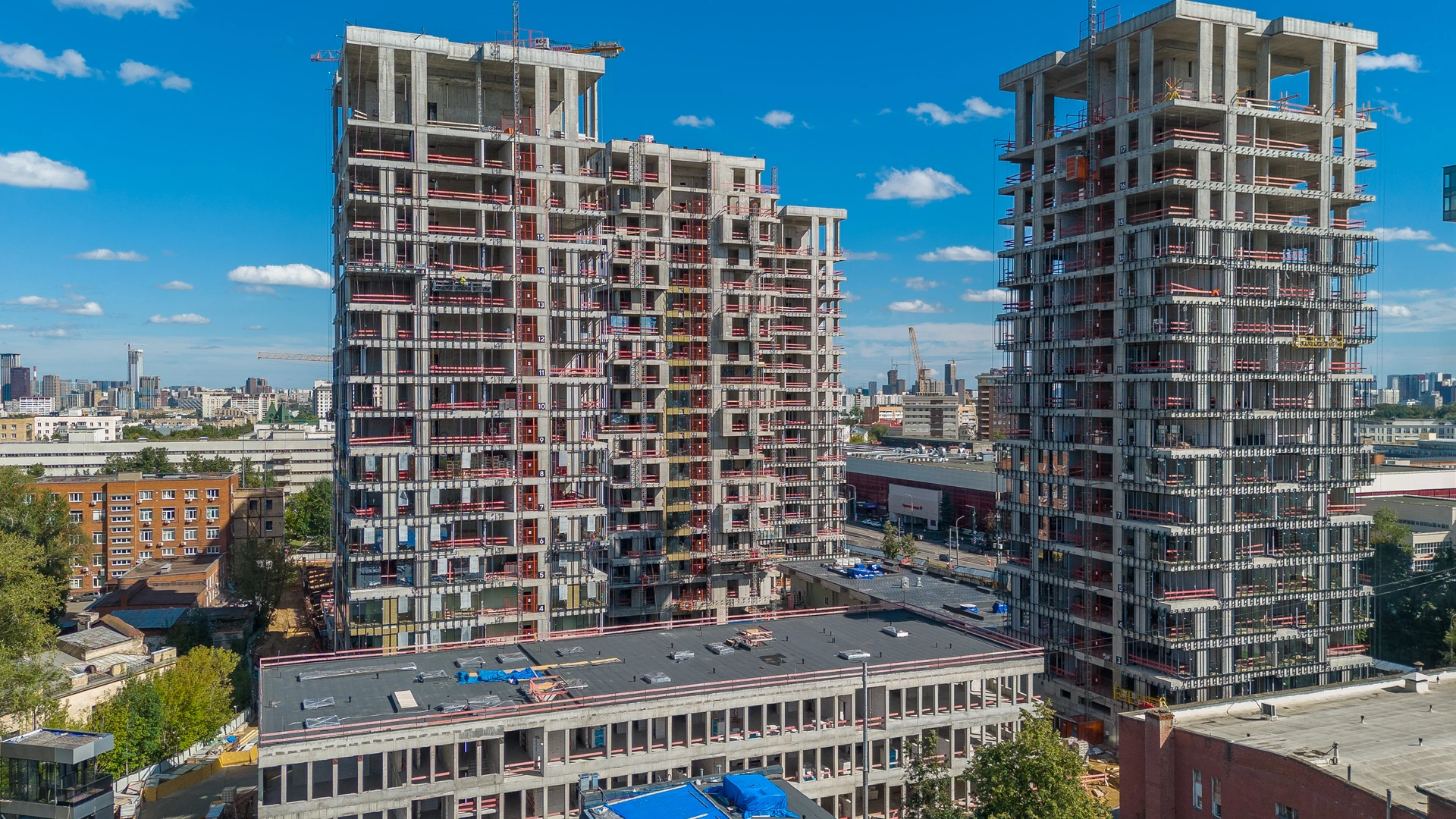 Ход строительства новостройки Шифт от застройщика Пионер: фото за Август,2026 — (фото 1)