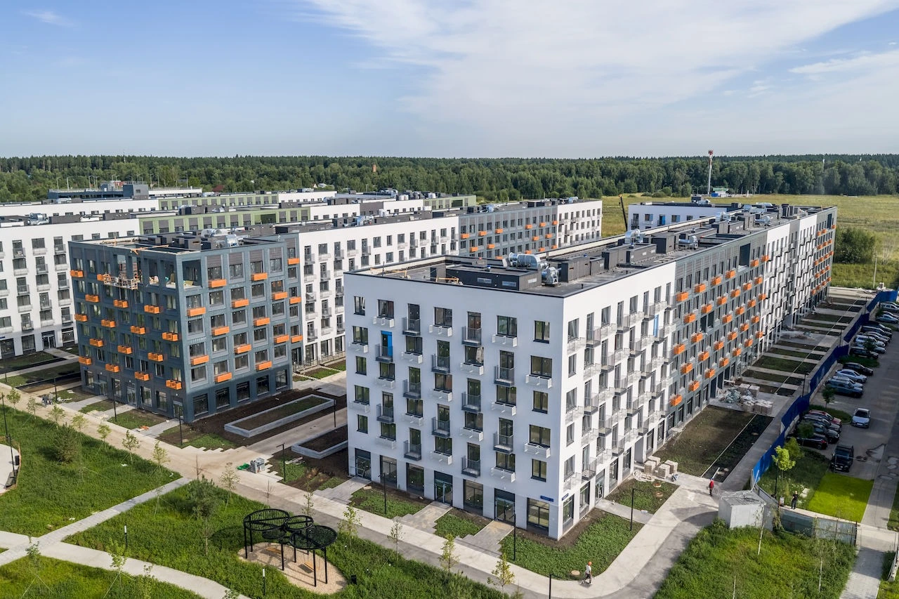 Ход строительства новостройки Равновесие от застройщика Кортрос: фото за Июль,2026 — (фото 1)