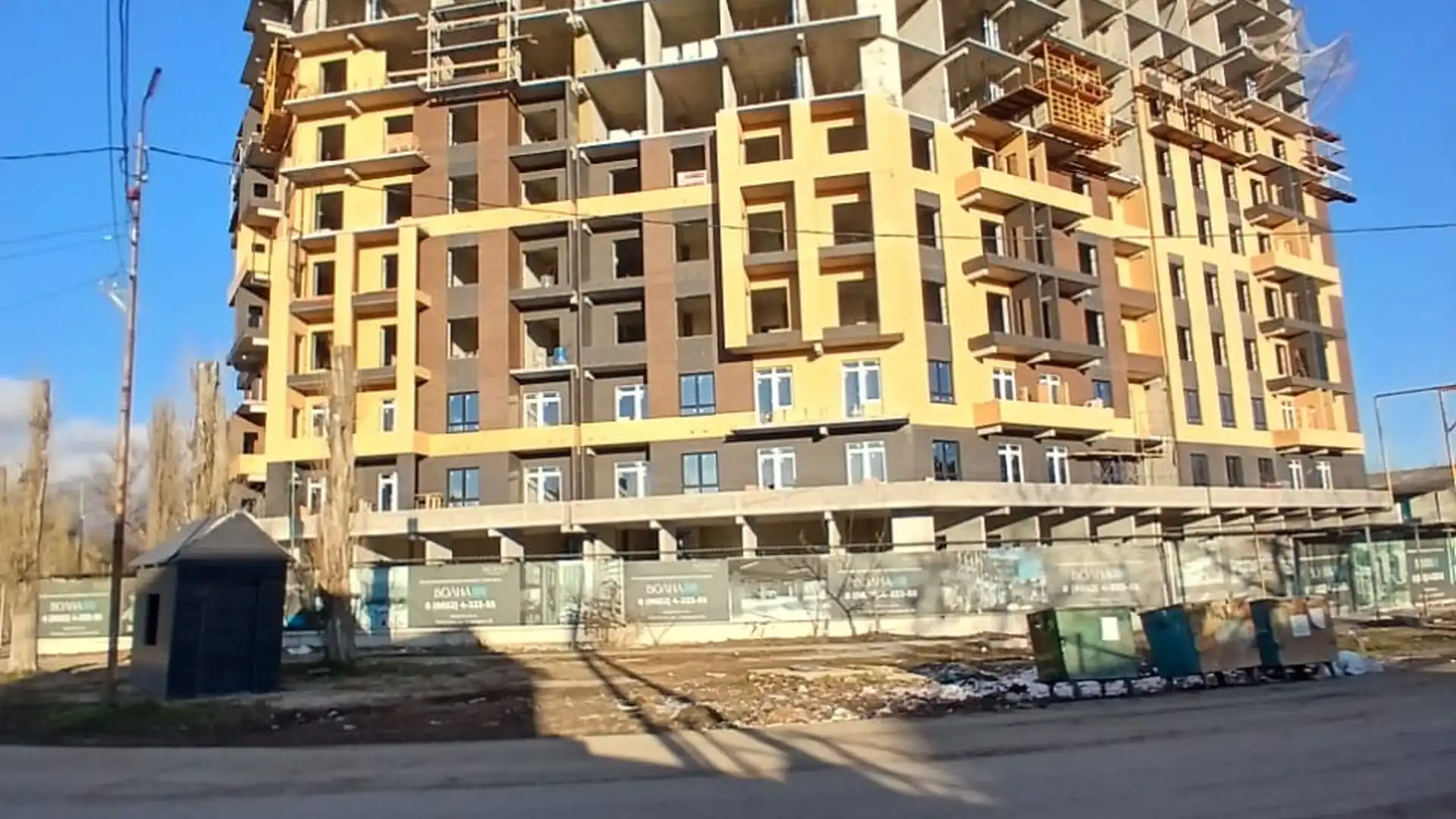 Ход строительства новостройки Волна от застройщика Аксиома: фото за Январь,2026 — (фото 1)