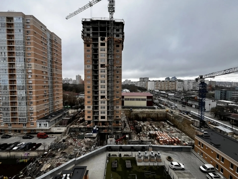 Ход строительства новостройки на Ленина,95 от застройщика Выбор: фото за Апрель,2026 — (фото 1)