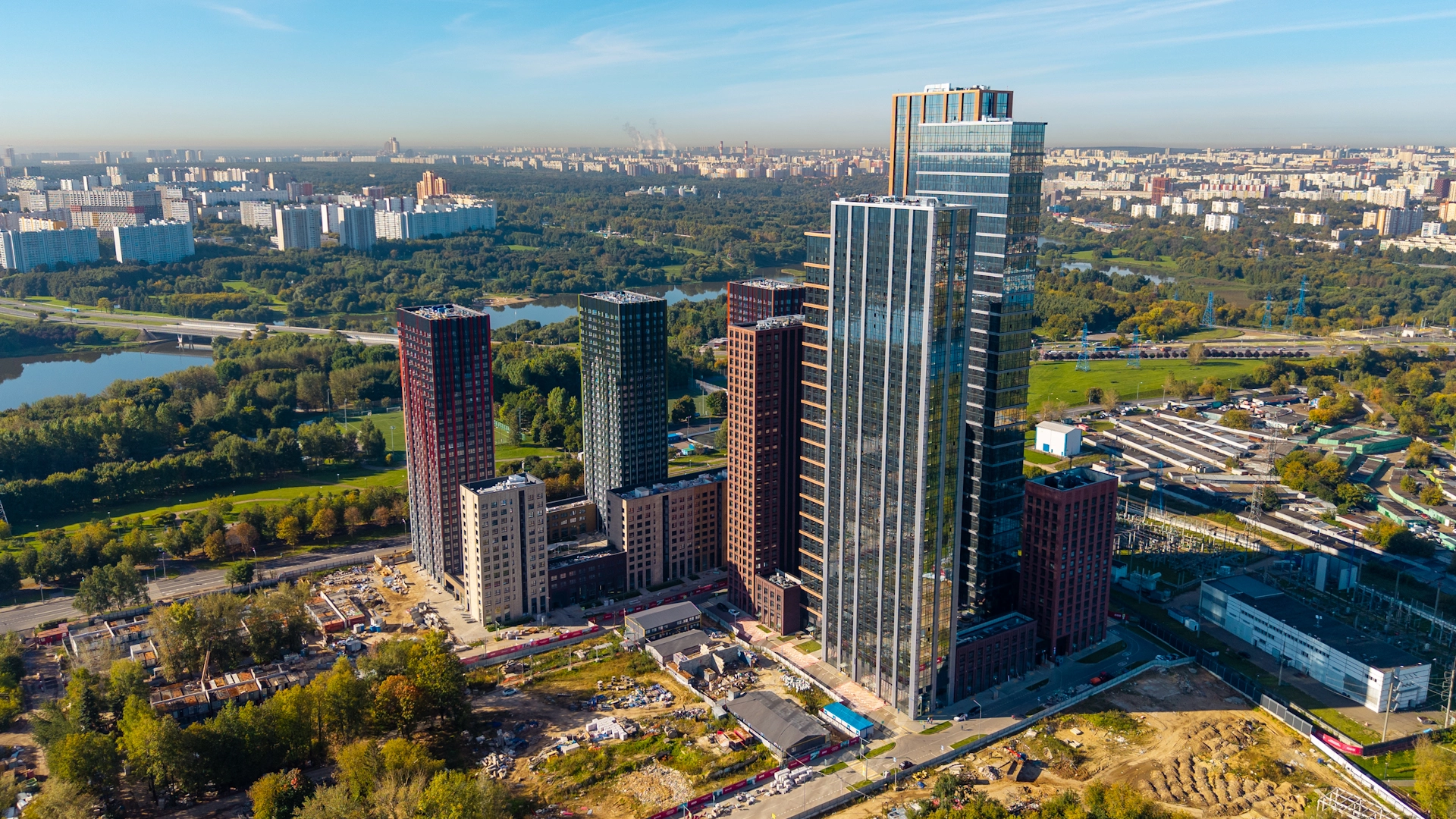 Ход строительства новостройки Вейв от застройщика ЛСР: фото за Сентябрь,2026 — (фото 1)