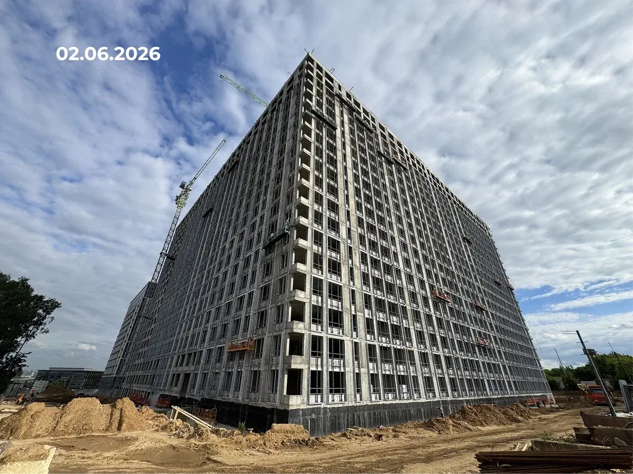 Ход строительства новостройки Стеллар Сити от застройщика Tashir Estate: фото за Июнь,2026 — (фото 1)