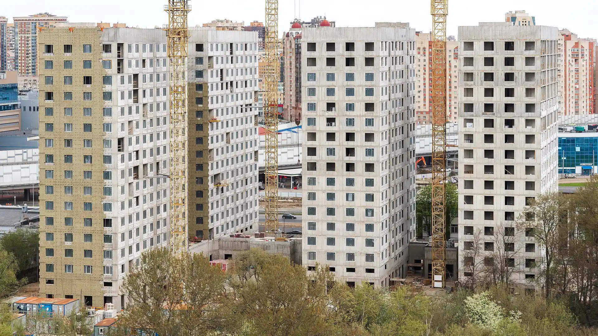 Ход строительства новостройки Avenue Apart Pulkovo от застройщика Эталон: фото за Май,2025 — (фото 1)