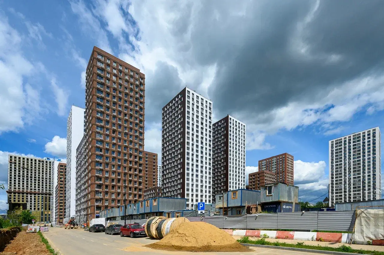 Ход строительства новостройки Сиреневый парк от застройщика AFI Development: фото за Июнь,2026 — (фото 1)