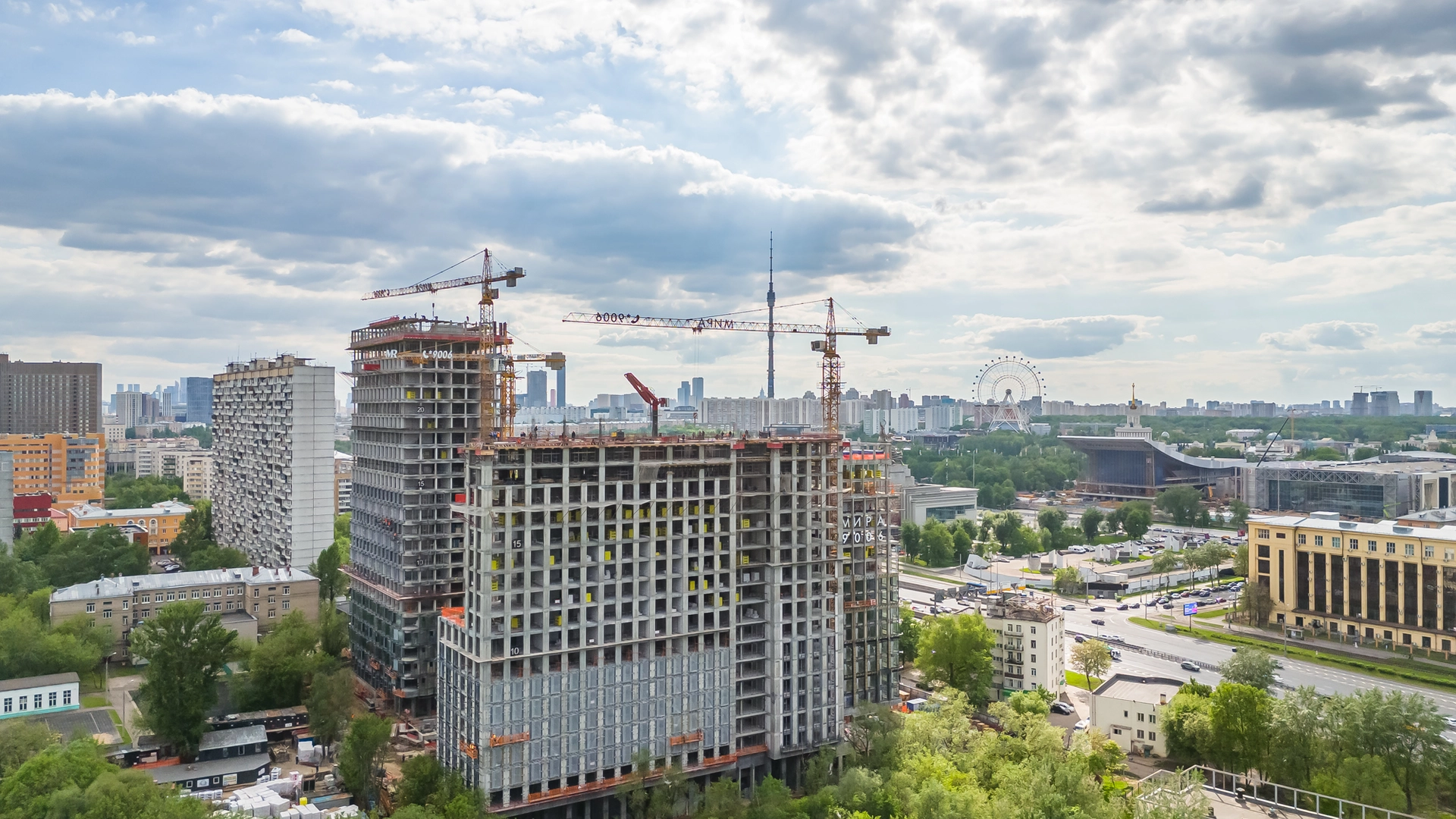 Ход строительства новостройки Мира от застройщика MR Group: фото за Май,2026 — (фото 1)