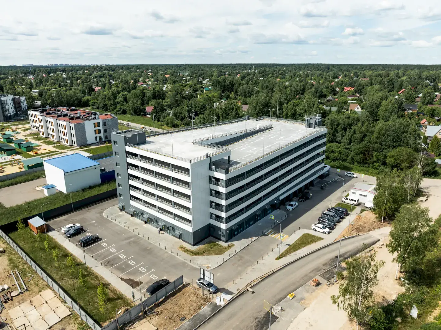 Ход строительства новостройки Равновесие от застройщика Кортрос: фото за Июнь,2026 — (фото 1)