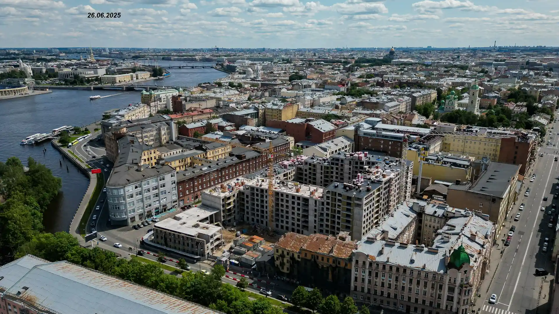 Ход строительства новостройки Дом Регенбоген от застройщика Красная стрела: фото за Июнь,2025 — (фото 1)