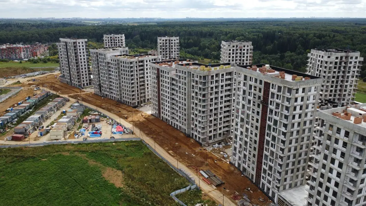 Ход строительства новостройки Новые Ватутинки от застройщика Стройком 1: фото за Август,2026 — (фото 1)
