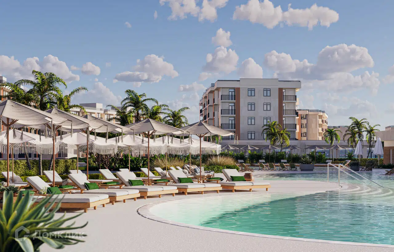 Планировка: Студия 29.43 м² в новостройке ЖК МореТут