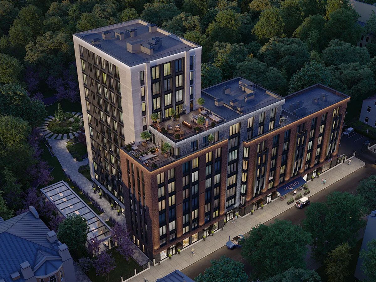 Планировка: 3-комн. квартира 72.10 м² в новостройке Таленто
