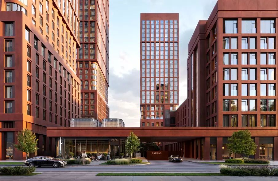 Планировка: Студия 24.80 м² в новостройке ЖК Сет